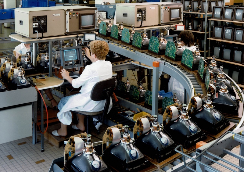 Réglage Image du Minitel Alcatel à WOERTH